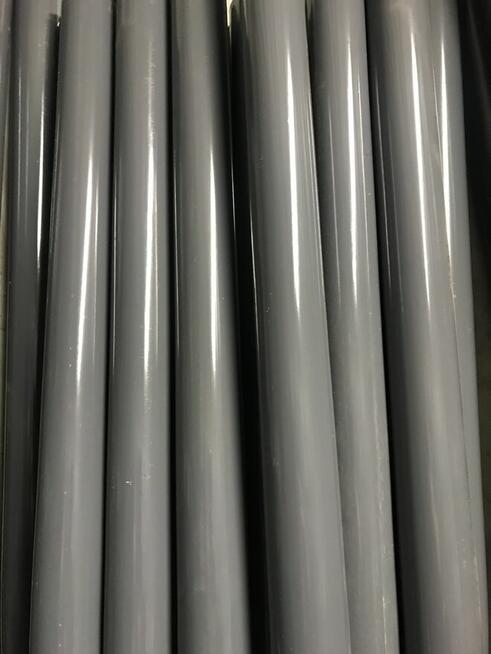 Słupek ocynkowany powlekany PCV fi 44