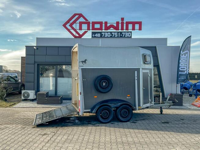 przyczepa do koni używana koniara końska koniowóz 2 konna