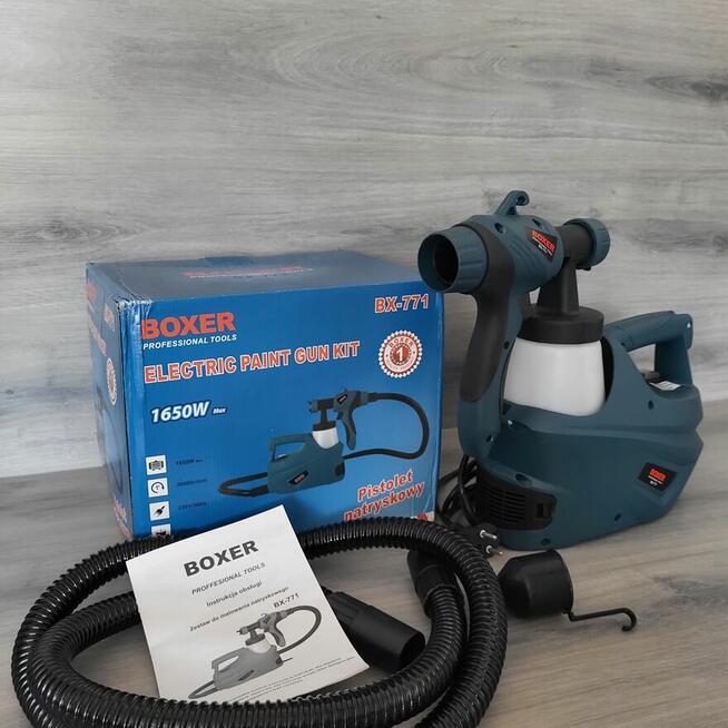 Pistolet Natryskowy do Malowania Kompresor Boxer 1650W