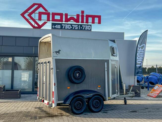 przyczepa do koni używana koniara końska koniowóz 2 konna