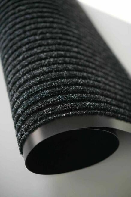 Wycieraczka tekstylna grafit 90X150 mocna duża mata gumowa