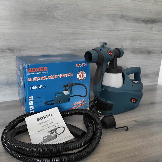 Pistolet Natryskowy do Malowania Kompresor Boxer 1650W