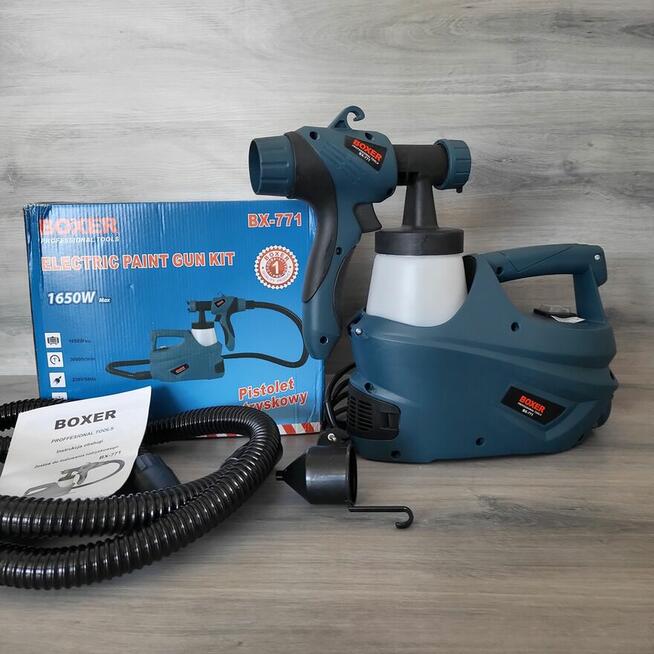 Pistolet Natryskowy do Malowania Kompresor Boxer 1650W
