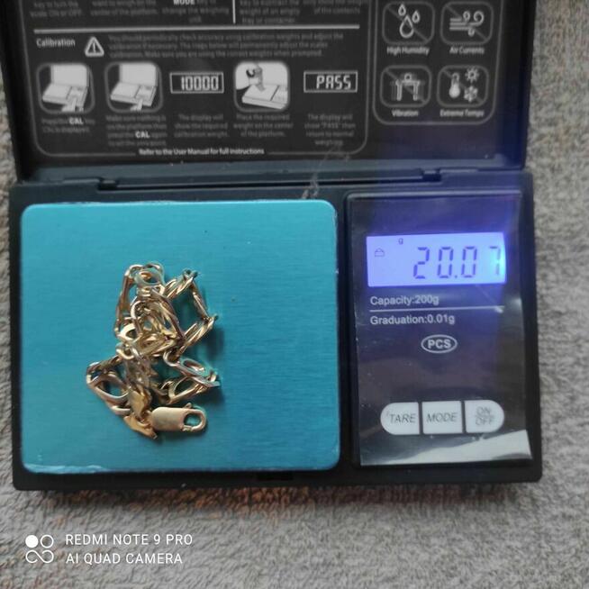 złota bransoletka 585