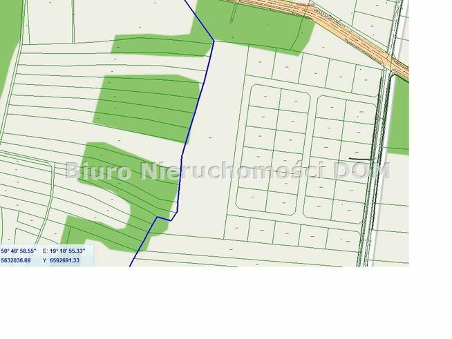 Działka Zawada gm. Mstów