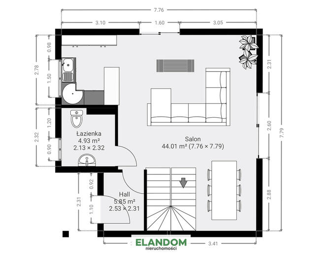 Bliźniak gotowy do zamieszkania Góraszka