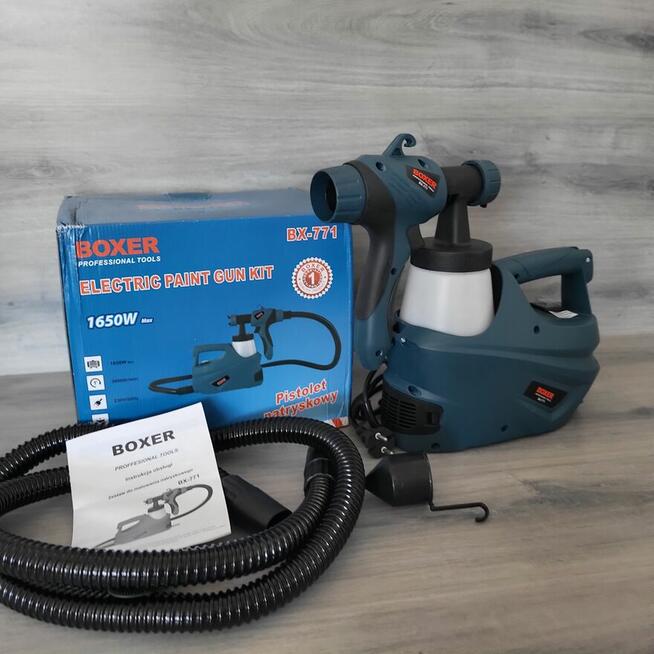 Pistolet Natryskowy do Malowania Kompresor Boxer 1650W