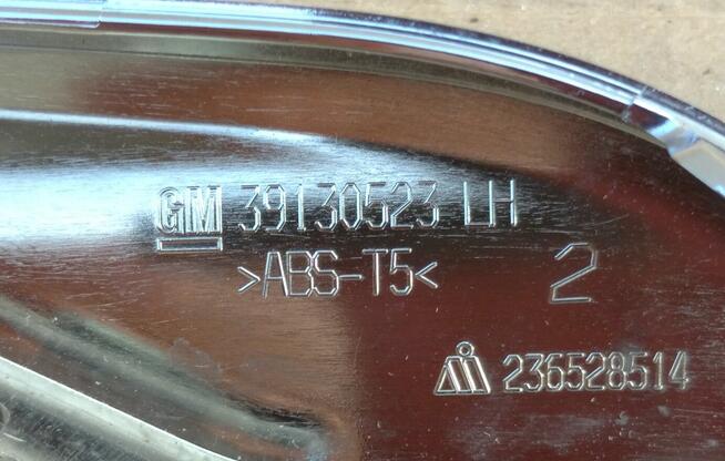 Opel Astra K V listwa chrom atrapa gill dekor gril 39130523