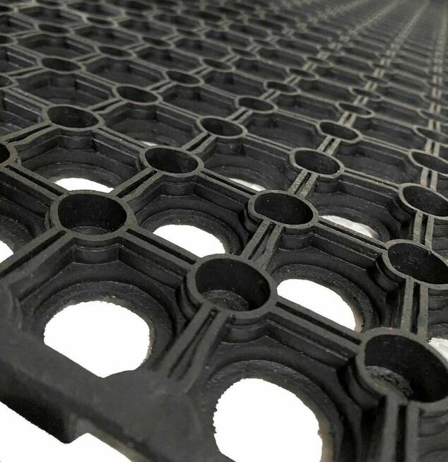 Wycieraczka gumowa ażurowa 80X120 22mm pod drzwi