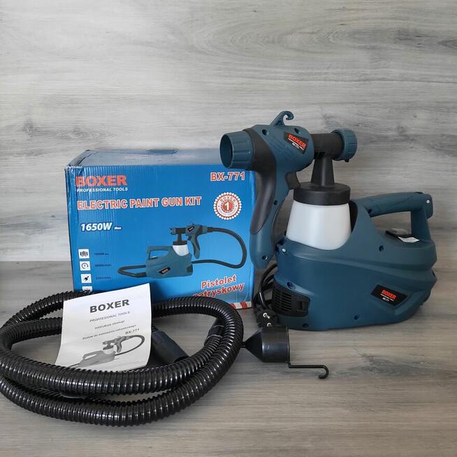 Pistolet Natryskowy do Malowania Kompresor Boxer 1650W