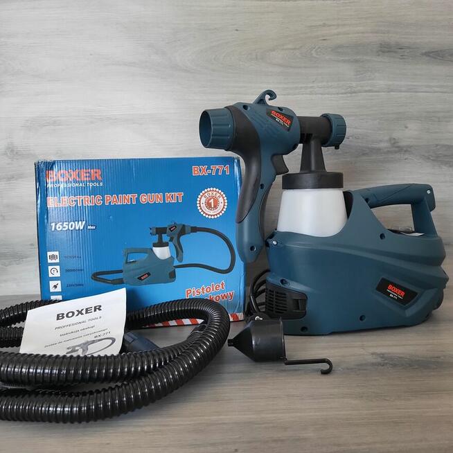 Pistolet Natryskowy do Malowania Kompresor Boxer 1650W
