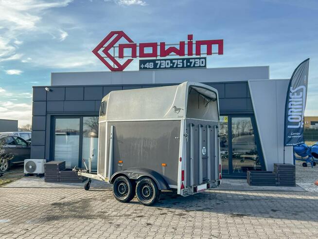 przyczepa do koni używana koniara końska koniowóz 2 konna