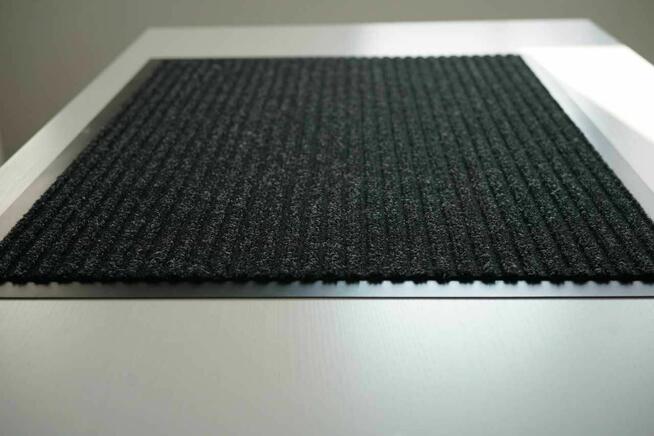 Wycieraczka tekstylna grafit 90X150 mocna duża mata gumowa