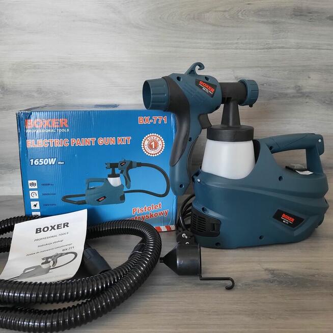 Pistolet Natryskowy do Malowania Kompresor Boxer 1650W