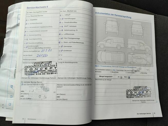 VW Crafter 2016r 2.0 TDI 9cio osobowy + 2 wózki inwalidzkie