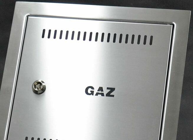 Drzwiczki rewizyjne gazowe 250x250 INOX BP