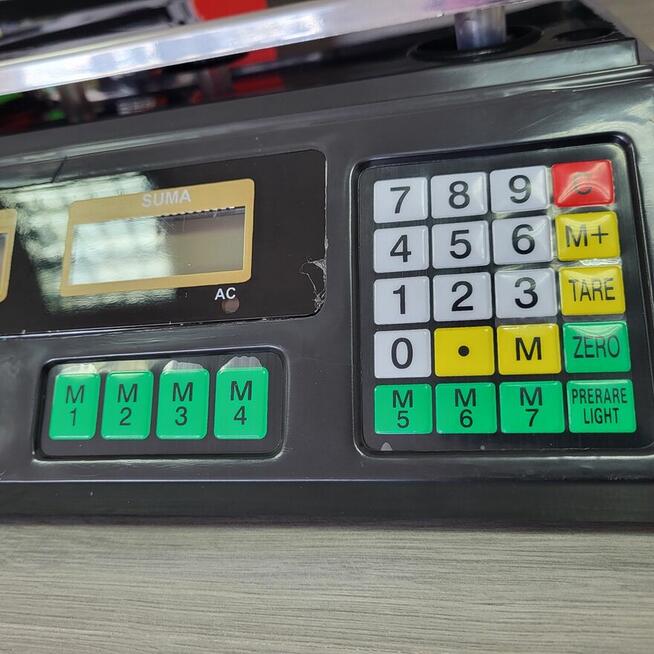 Waga Sklepowa Elektroniczna Targowa Kalkulacyjna 40kg 5g