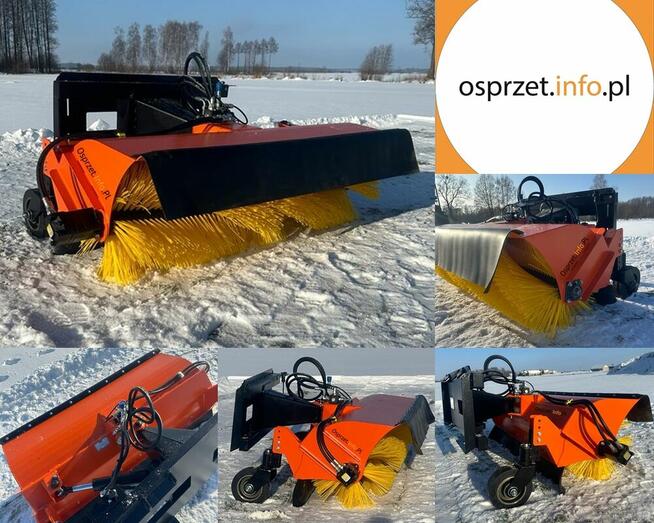 Zamiatarko - odśnieżarka 1,4- 2,4m, hydrauliczna