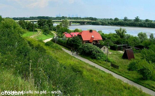 2369 m2 na wysokim brzegu Wisły. Widok na Warszawę