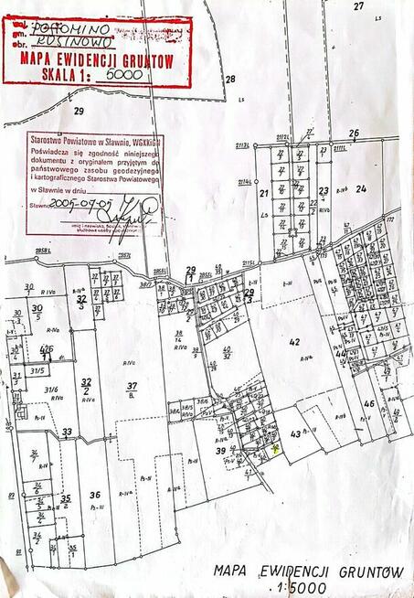 Działka nad morzem Rusinowo