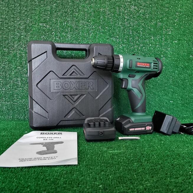 Wiertarko Wkrętarka Akumulatorowa Boxer 18V 2x2.0Ah