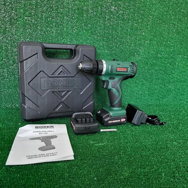 Wiertarko Wkrętarka Akumulatorowa Boxer 18V 2x2.0Ah