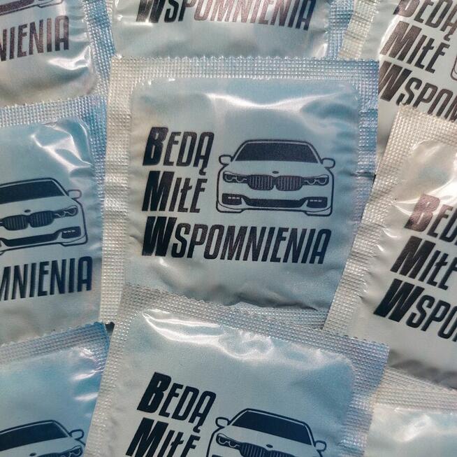 Prezerwatywy BMW - Nadruk BMW na prezerwatywach
