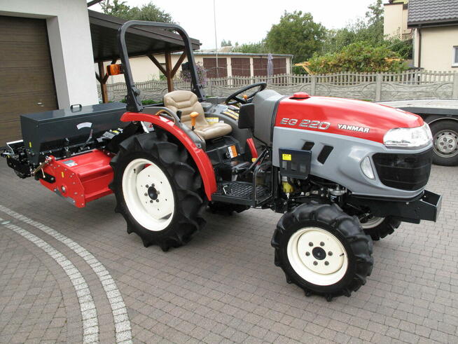 Nowa Ogrodnicza Glebogryzarka Separacyjna z Siewnikiem SBZ125