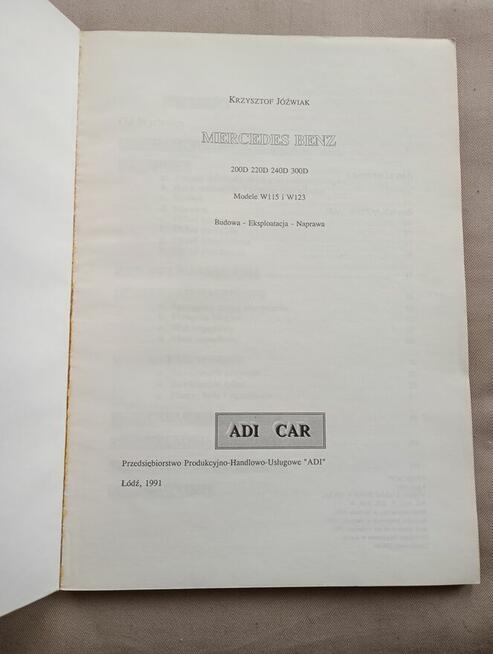 Instrukcja obsługi Mercedesa