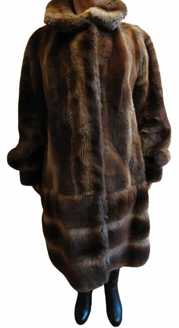 Sztuczne francuskie futro firmy Noel stan idealny