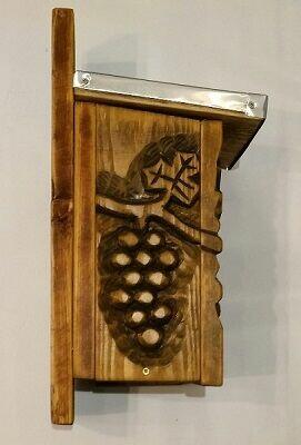 budka lęgowa, domek dla ptaków, winogrona