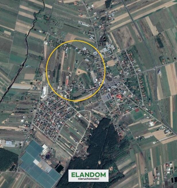 Działka w Sobieniach Jeziory.