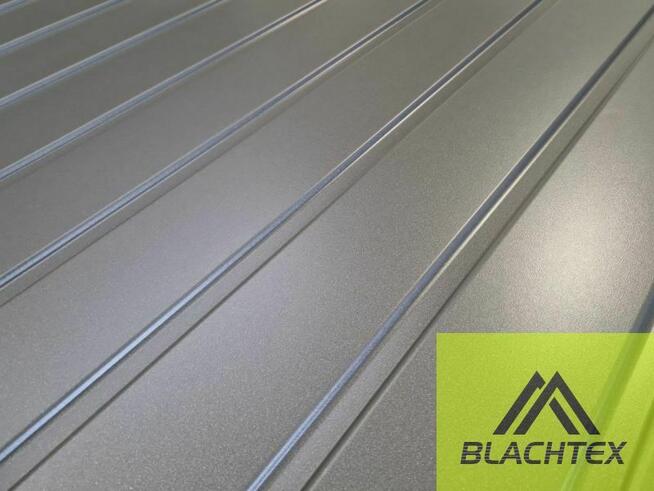 Blacha trapezowa T-7 na drzwi ściany 2 gat RAL9007 półmat