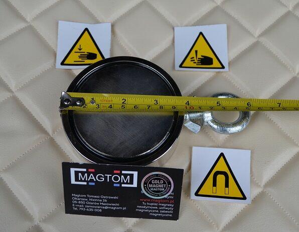 Zestaw magnes neodymowy najmocniejszy F 300 Gold oryginał