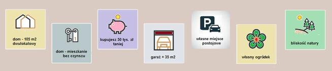 Dom/segment. - Mieszkania z własnym ogrodem!