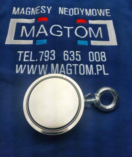 Magnes neodymowy z uchem do wody F 300 Gold Magtom