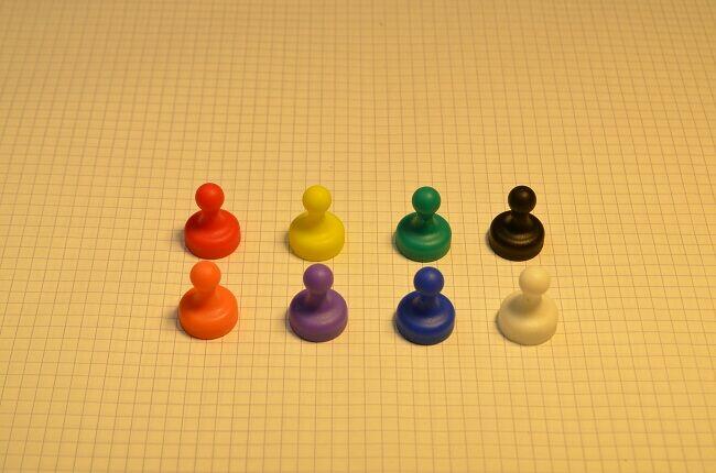 Pionek do tablicy gabloty magnetyczny magnes neodymowy