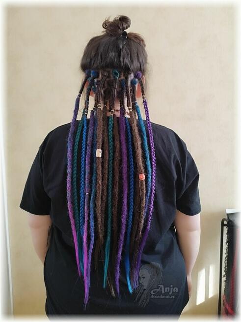 Dredy dready dredloki warkoczyki - Kraków, Myślenice