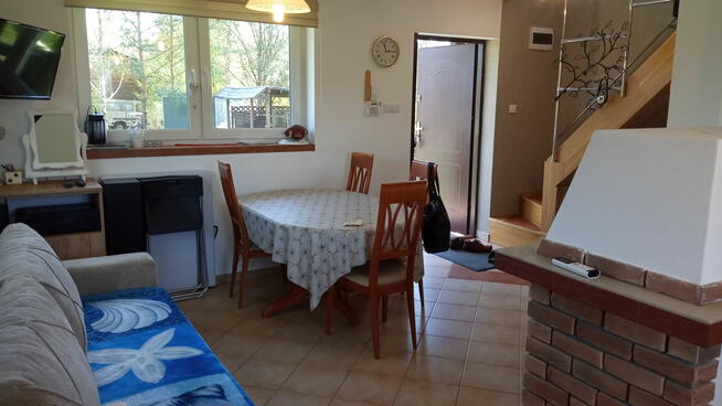 Duży dom letniskowy nad Zalewem Sulejowskim , Borki , Mazury