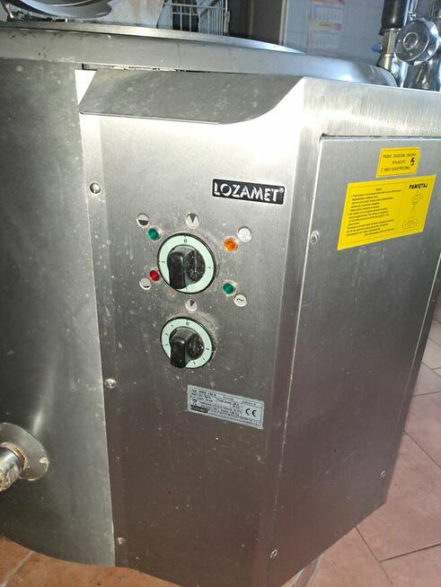 Kocioł parowy warzelny. 150 L. LOZAMET. Stan b.dobry.