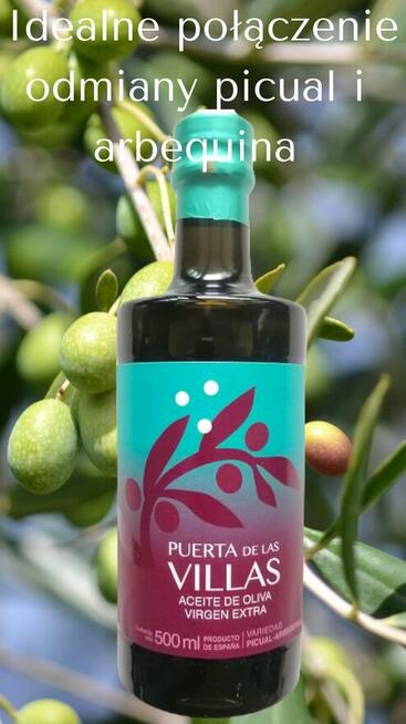Oliwa z oliwek Extra Virgin Coupage Picual i Arbequina 0,5L