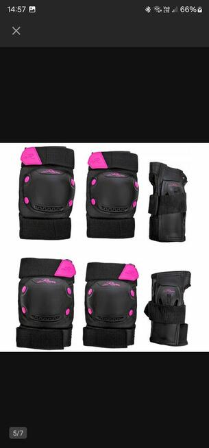 Zestawy ochraniaczy i kask Raven F511 + Dexard S