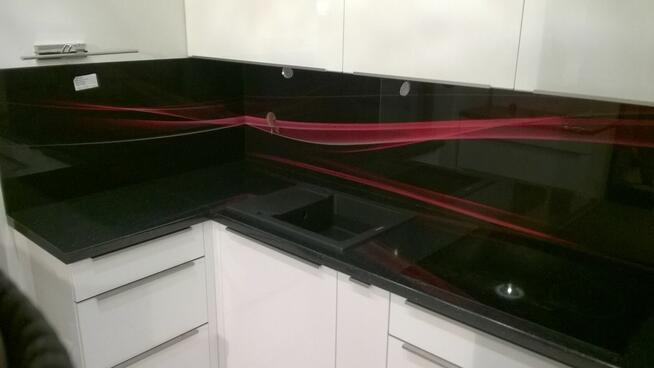 Szklarz szkło do kuchni z grafiką lacobel Lustra szyby PCV