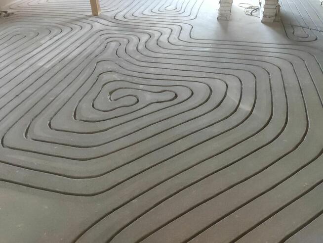 Ogrzewanie podłogowe Frezowanie Podłogówka