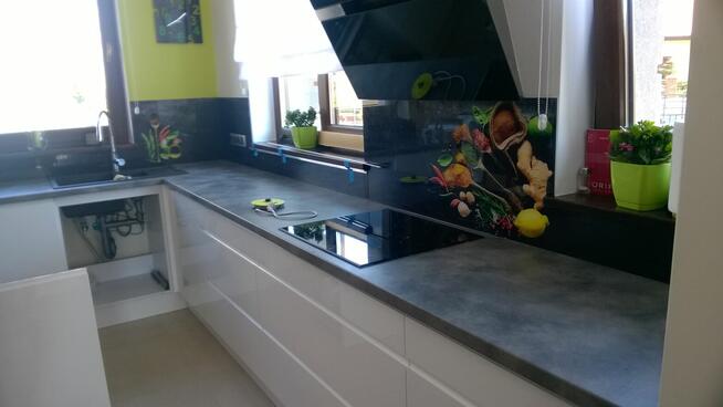 Szklarz szkło do kuchni z grafiką lacobel Lustra szyby PCV