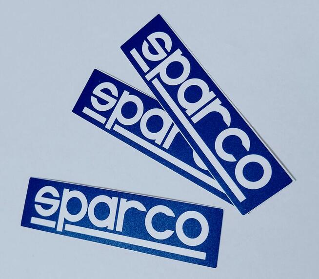 Sparco tuning logo naklejka 10 x 2,5 cm