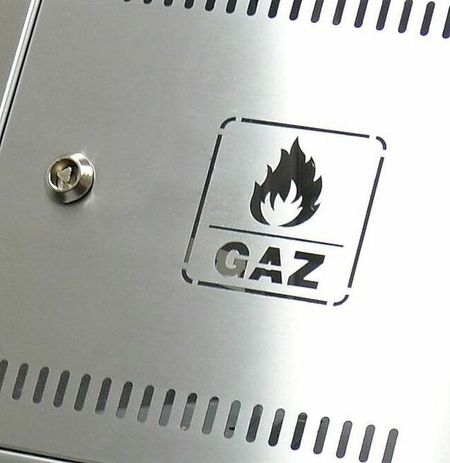 Drzwiczki rewizyjne gazowe 250x250 INOX