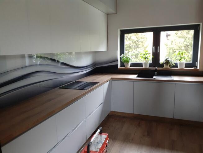 Szklarz szkło do kuchni z grafiką lacobel Lustra szyby PCV