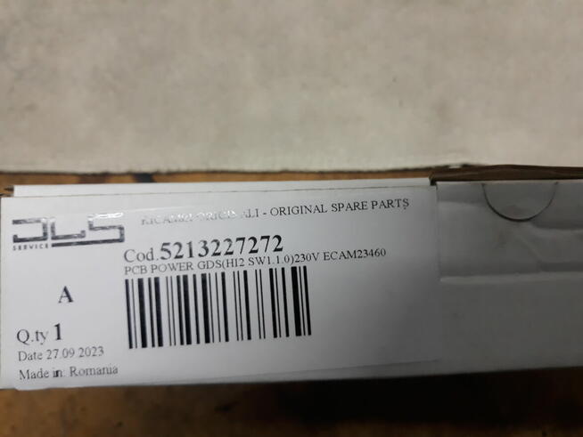 Delonghi ECAM23.460.B EX:4 5213227272PłytaSterującaMocyNOWA