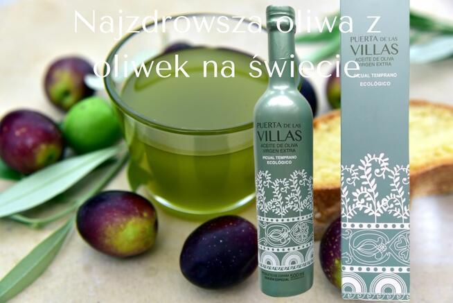 Ekologiczna Oliwa z oliwek Extra Virgin wczesna na prezent